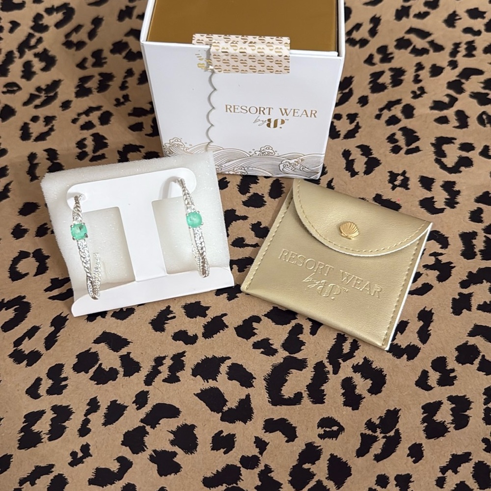 Seaside Hoops Resort Wear Earrings by BP